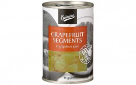 Epicure Grapefruit Segments In Grapefruit Juice  Tin  411 grams